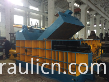 Y81f-250 Hydraulic Scrap Metal Iron Shavings Baler (factory)